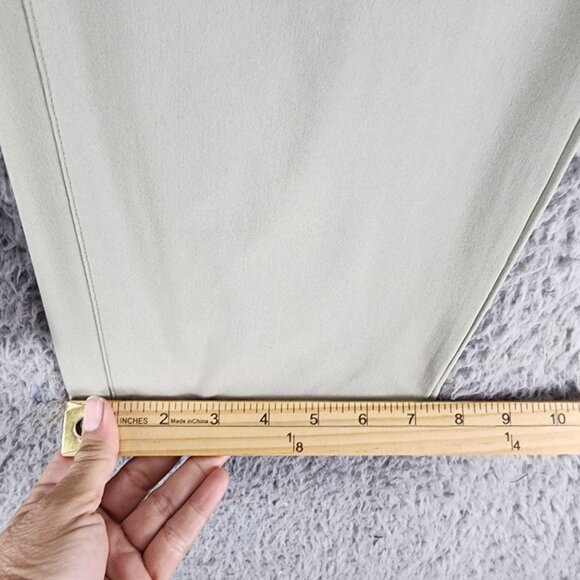 J. Hilburn Pants Mens 40x27 SLL Green Stretch Mid Rise Slim Fit *GUC* - Picture 9 of 14